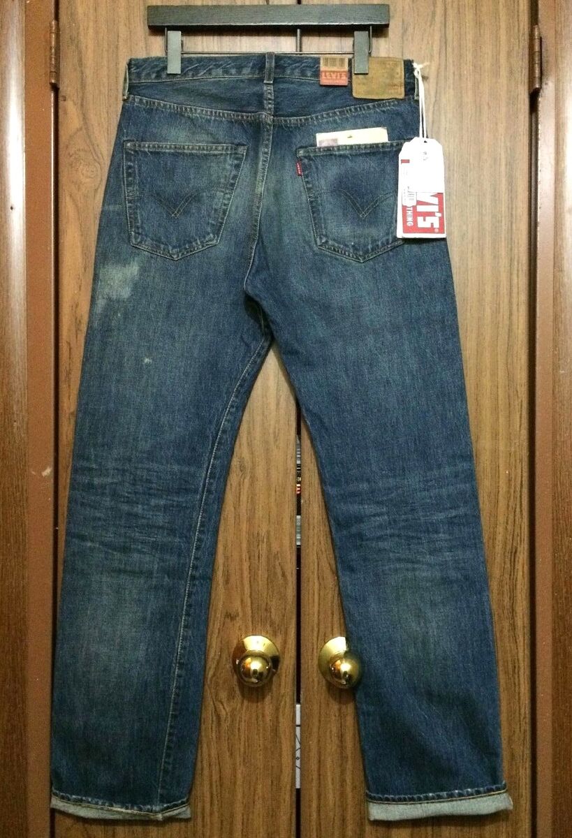 LEVI'S LVC 1947 501XX selvedge Jeans, $499 Levi's Vintage LEVI'S LVC 1947 501XX selvedge Jeans, $499 Levi's Vintage