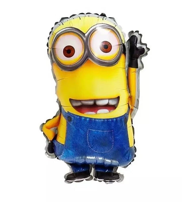 (Paquete de 2) Minion Kevin, Stuart & Bob Minions Lámina Mylar Globo Decoración de Fiesta Foto 3 de 3