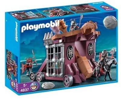 Playmobil 4837 Dragon Knight Giant Catapult and Jail Cell Bolder Rock NEW SEALED