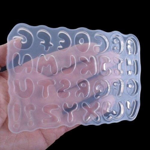 Alphabet Epoxy Mold Cartoon Alphabet Resin Silicone Molds Small Silicone Mould - Picture 2 of 7