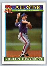 1991 Topps John Franco All Star New York Mets #407
