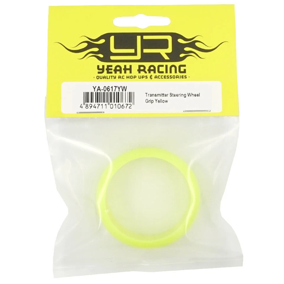 NEW Yeah Racing YA-0617YW Transmitter Steering Wheel Grip Yellow FREE US SHIP - Image 2 of 4