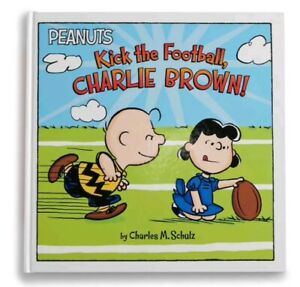 Peanuts Gang Kick The Football Charlie Brown Charles M Schulz Hc Kohl S Cares Ebay