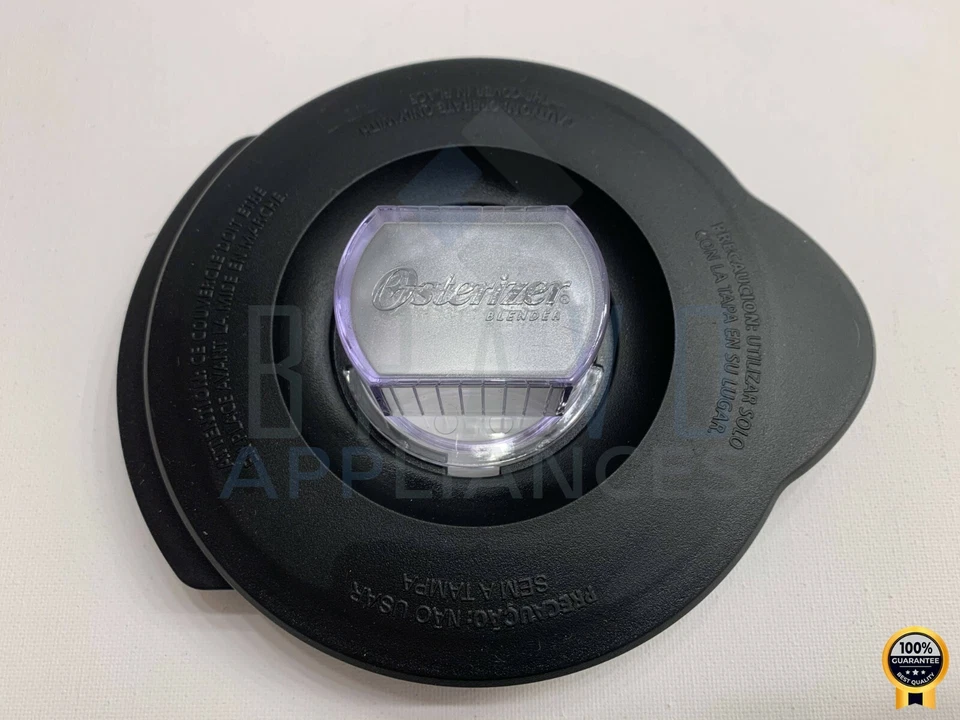 Genuine Oster Black Blender Lid w/ Cap  (New Style) BLSTAL-W00 From Oster OEM - Image 3 of 3