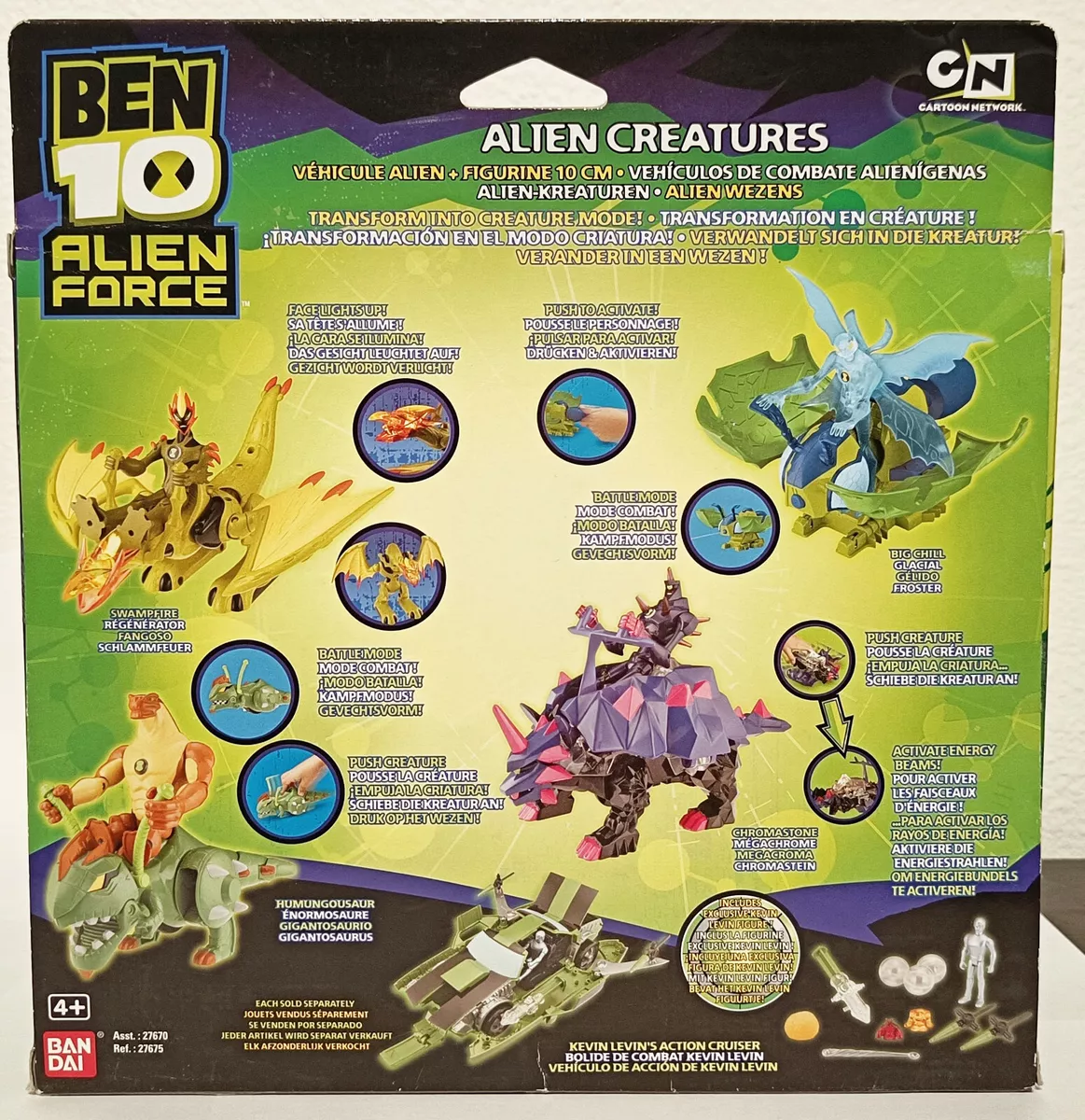 Ben 10 - 27675 - Alien Creatures - Alien X with Creature