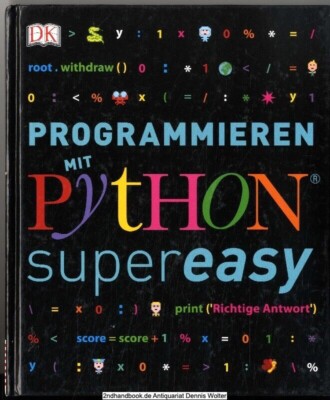Programming with Python Supereasy by Carol Vorderman 9783831034574