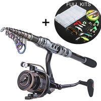 Sougayilang Telescopic Fishing Rod And Fishing Reel Combo Kits on sale Sougayilang Telescopic Fishing Rod And Fishing Reel Combo Kits on sale