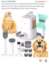 Grooming Vacuum For Cats And Dogs