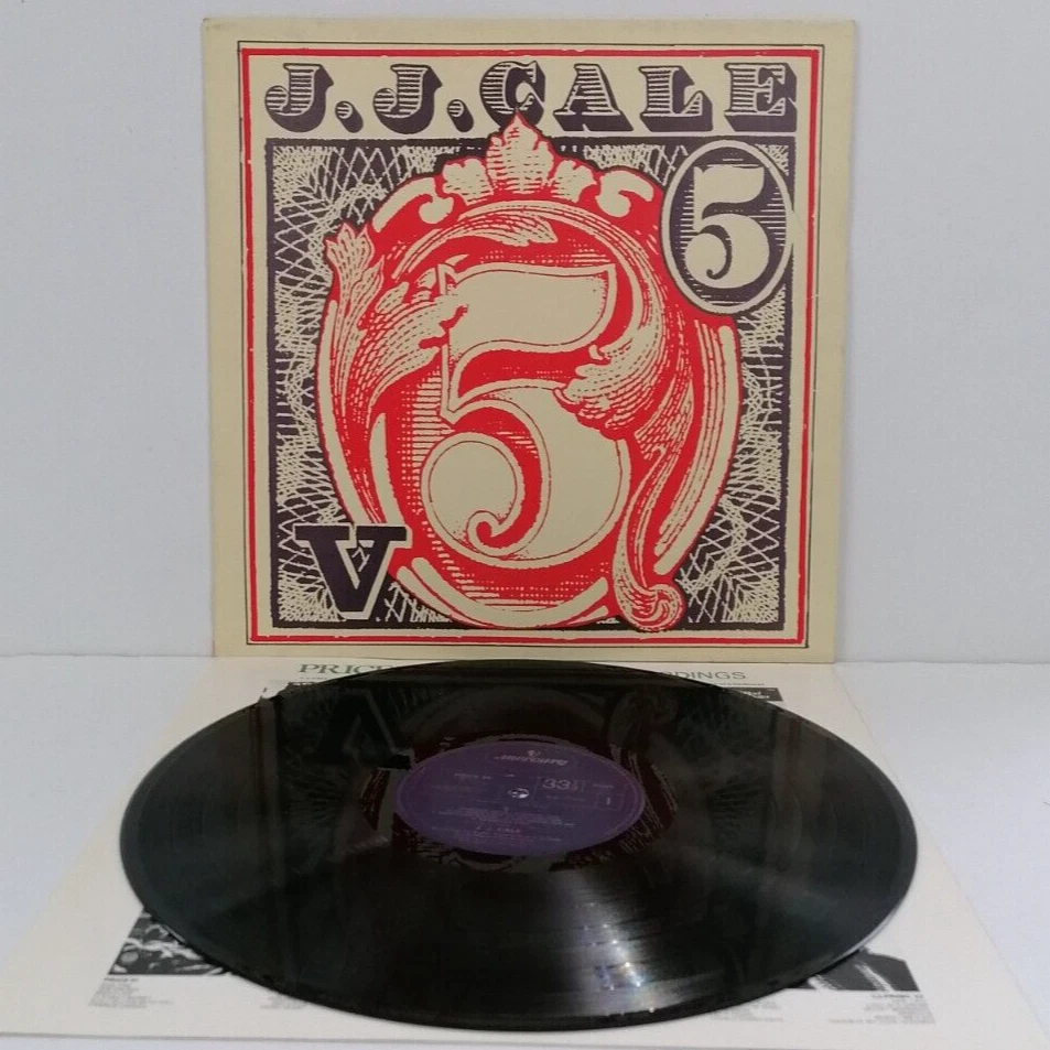 J.J. Cale 5 Vinyl LP A1 B1 Pressing - EX Foto 3 de 4