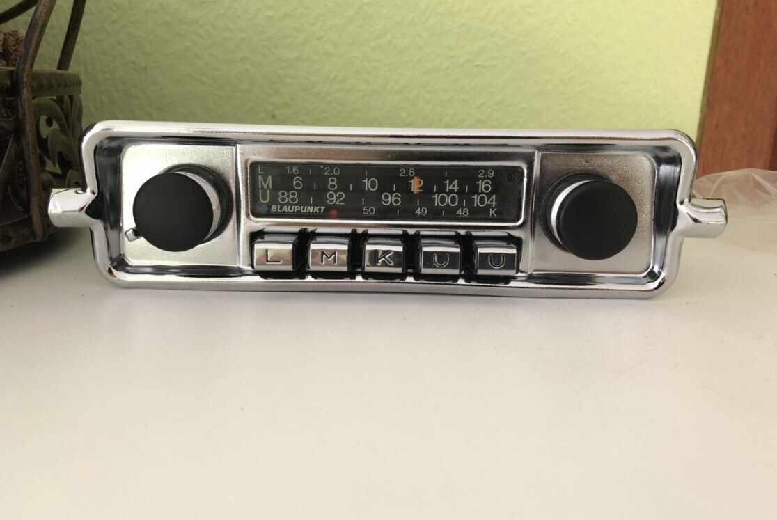 空冷ワーゲン BLAUPUNKT VINTAGE AM/FMラジオ 空冷ワーゲン BLAUPUNKT VINTAGE AM/FMラジオ 空冷ワーゲン