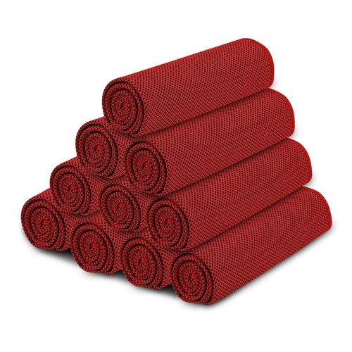 10* Microfiber Ice Towel Cooling Cold Towel for Neck Face Breathable Chilly Towe - Picture 3 of 22