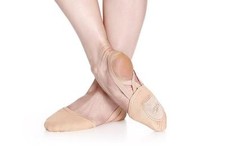 So Danca BA41-BA42 STRETCH CANVAS or LEATHER Lyrical Shoes, XS or S Sizes, NEW