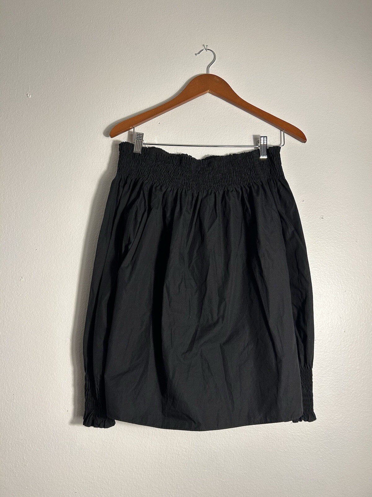 Zara Basic Collection Black Off The Shoulder Blou… - image 11