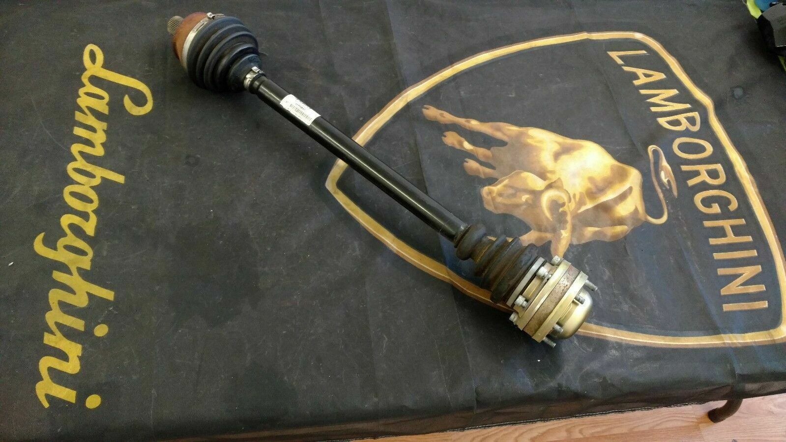 LAMBORGHINI GALLARDO FRONT LEFT DRIVER SIDE AXLE OEM 400407271