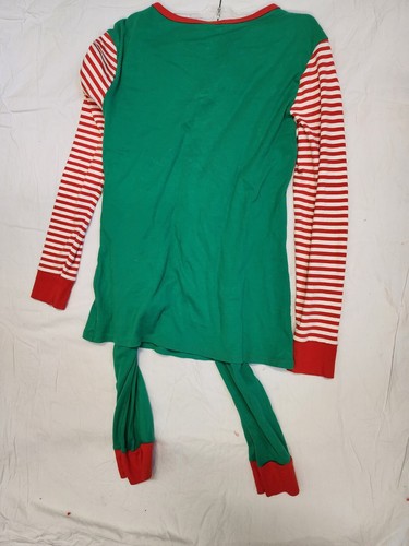 Juego de pijamas navideños elfo de Navidad - grande - Imagen 7 de 9