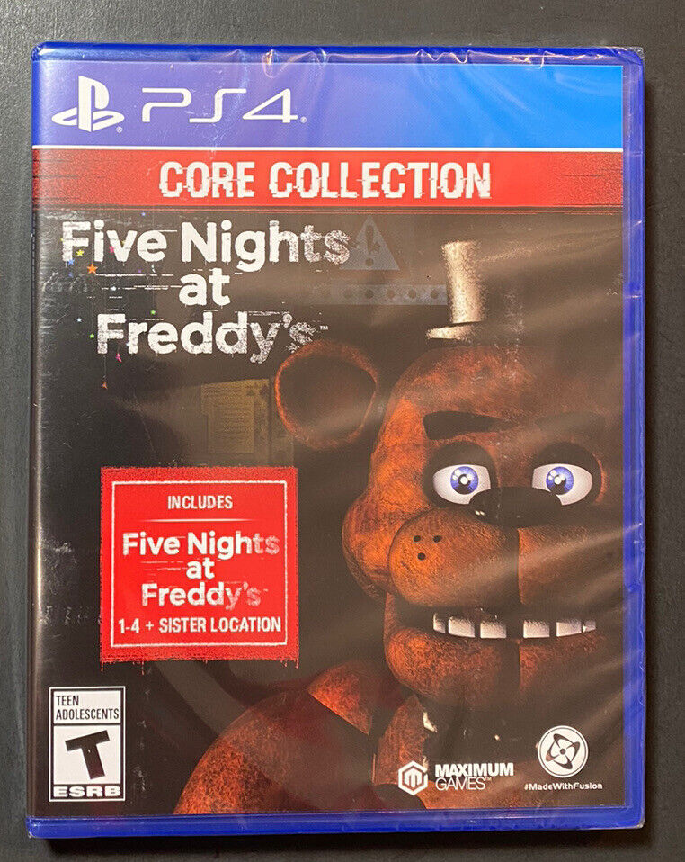 FNAF Five Nights At Freddys 1-4 + Sister Location Game Sony PS4