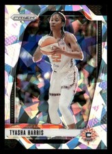 2024 Panini Prizm WNBA - Tyasha Harris Cracked Ice #102 Connecticut Sun