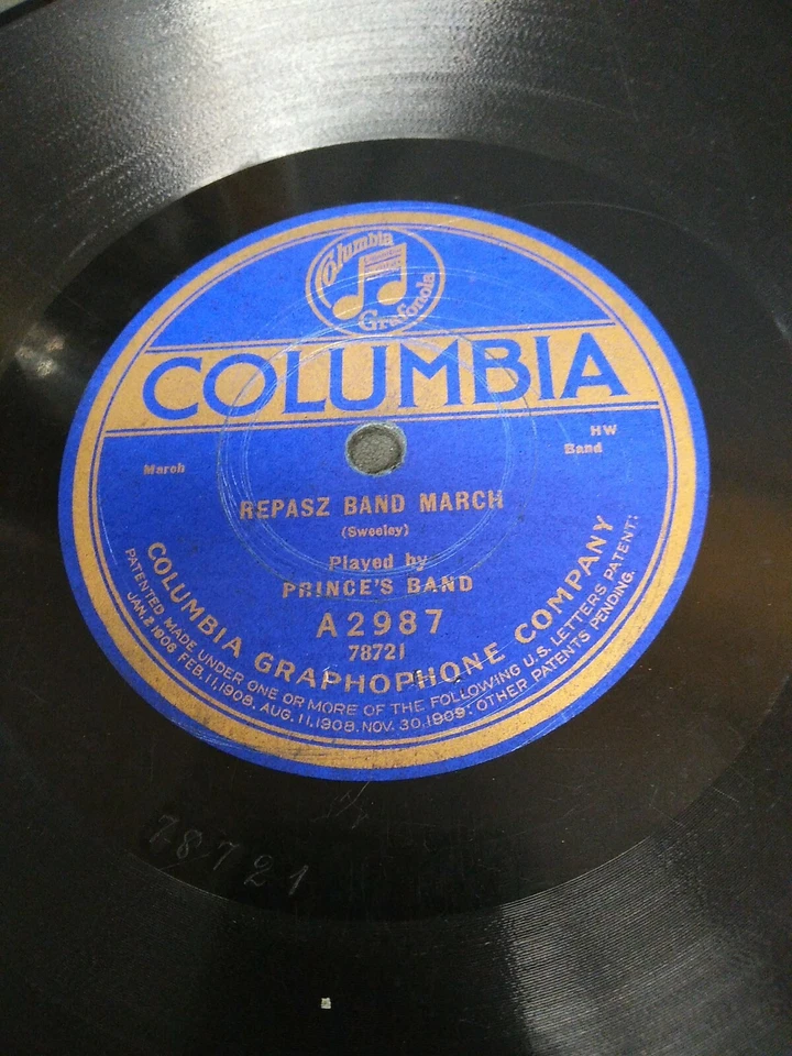 Prince’s Band - 78rpm single 10-inch – Columbia #A-2987 American Legion March - Image 4 of 4
