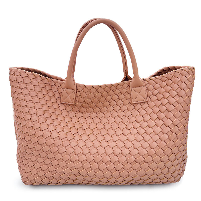 Large Capacity Woven Shoulder Bag