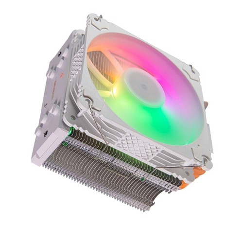 Metal PC Cooling Fan With 16 Million Color Intelligent Heat Control Quiet - Afbeelding 9 van 11