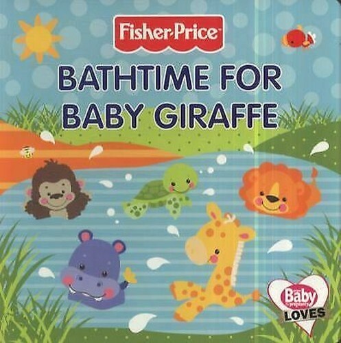 Fisher-Price - Bathtime for Baby Giraffe Board Books-