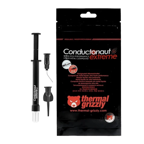 Thermal Grizzly Conductonaut Extreme Liquid Metal Thermal Compound Overclocking