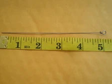 25 PCS. LOOPED STAINLESS STEEL LURE SHAFT WIRE FORM .040 X 5" MAKE "SPINNERS"