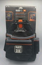 Klein Tools MODbox 9-Pocket Tool & Parts Pouch w/Attach to Belt Clip~NOS 