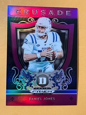(1) DANIEL JONES  Prizm Draft Picks Crusade #15 Prizm Pink