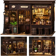 ISSEVE Book Nook Kit DIY Miniature House Kit for Adults, Teens and Beginners...