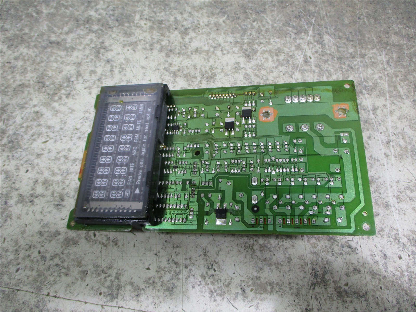Ge Microwave Control Board Part # Wb27X10874