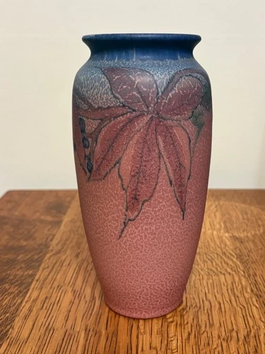 Rookwood Pottery Matte Glaze Vase E. Lincoln 1926 MINT!