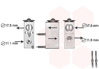 VAN Wezel Expansionsventil, Klimaanlage U.A. FüR CitroËN, Ds, Peugeot