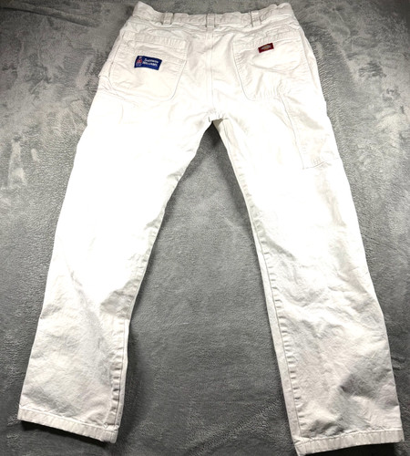 Dickies Sherwin Williams Painter Pants Men's 36x33 Wh… - Gem