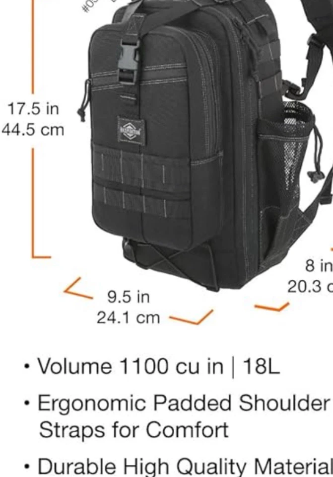 Rucksack Maxpedition Pygmy Falcon-II - Bild 4 von 4