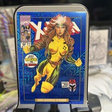 2024 Marvel Masterpieces '92 Platinum ROGUE Cover Variant Blue Traxx #79