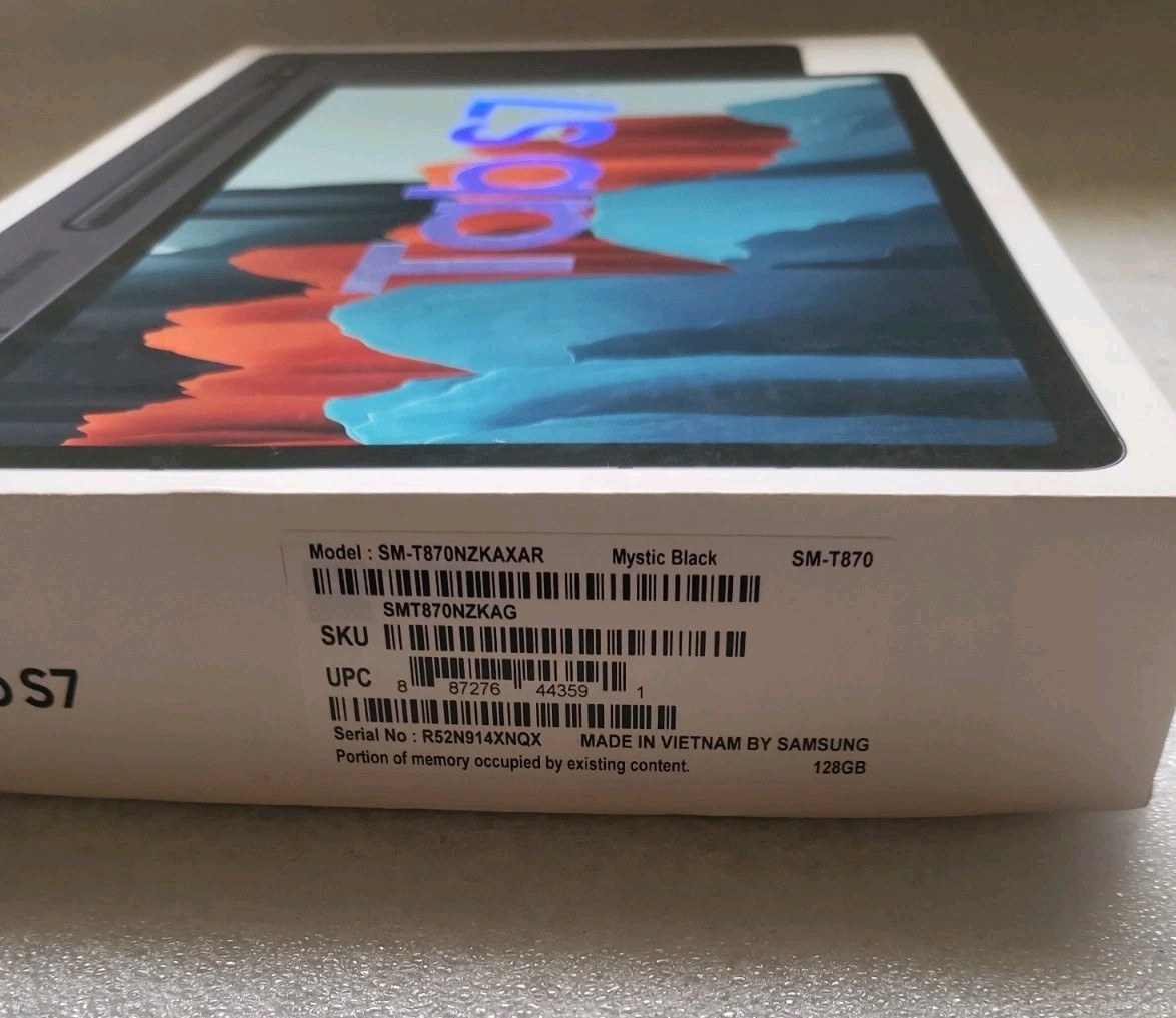 Androidタブレット本体 Galaxy Tab S7 (SM-T870) 6G 128G Galaxy Tab S7 11.0