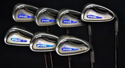 PING G2 IRONS SET 4-9, PW IRONS REGULAR FLEX, RH, SHAFT 38'' (5I)