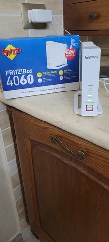 Fritzbox 4060 AX Wi-Fi 6 Router Tre Band 6000Mbps 