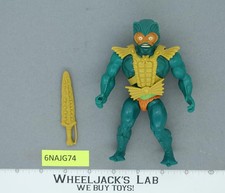 Mer-Man 100% Complete He-Man Masters of the Universe MOTU 1984 Vintage Action.