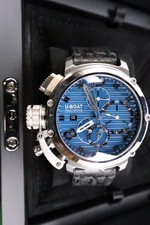 U-Boat Chimera Chronograph 9589 Automatic Blue Dial Men's Watch. New. Number 38