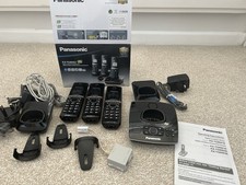Panasonic KX-TG8563EB Digital Cordless Answering System 3 Phone Handsets