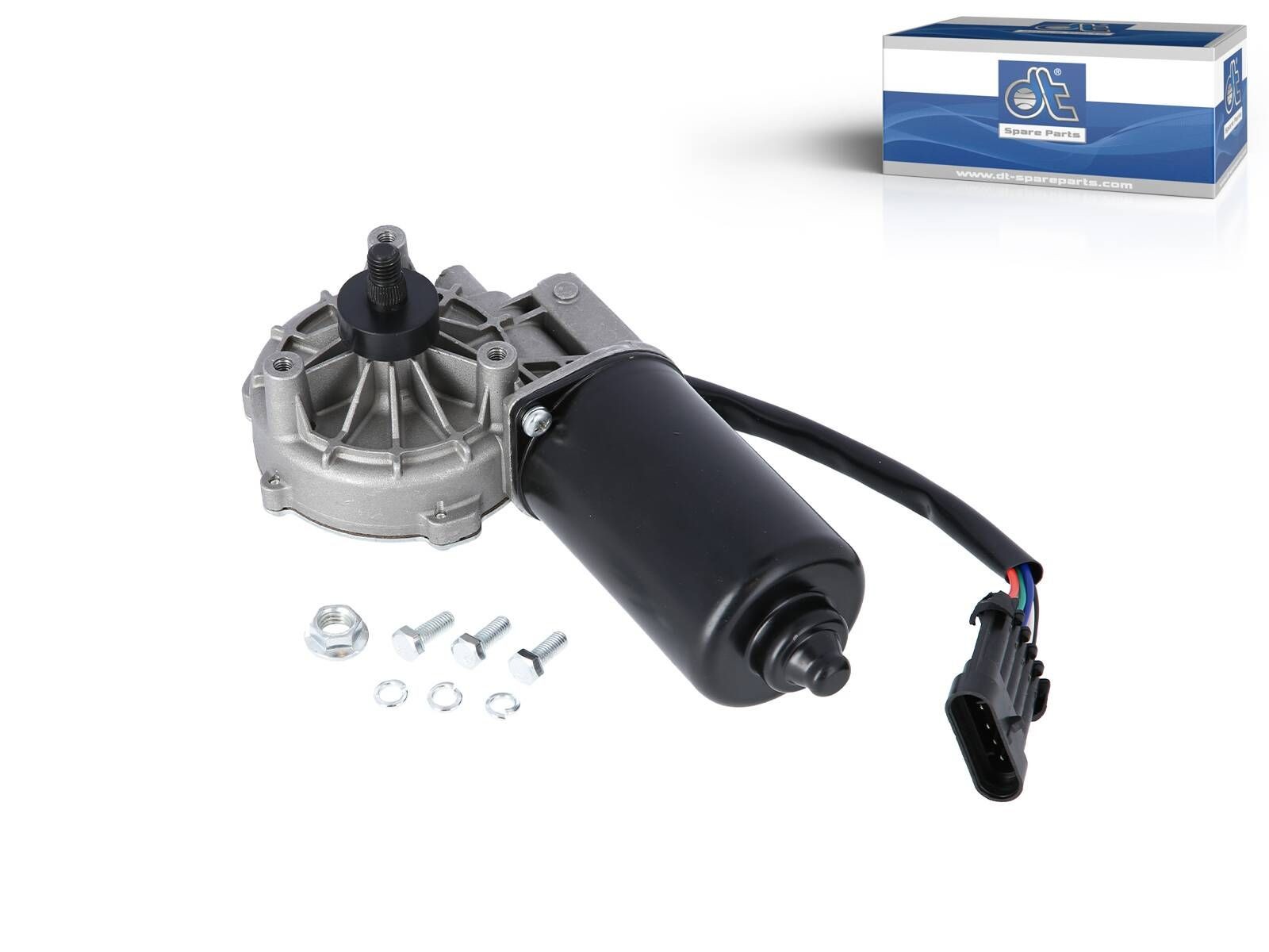 Moteur d'essuie-glace DT Spare Parts 7.79111 de 24V pour camions