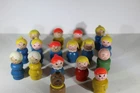 Vintage Fisher Price Little People Lot of 17
