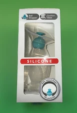 Nuby Silicone Breast Pump 4oz Portable Hands-Free Milk Collector Nursing Manual