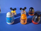 Weebles Vintage Mickey Mouse, Donald Duck, Goofy, Pluto, + More Lot Of 6 Disney — photo 2