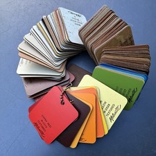 Rare Vintage 1970&rsquo;s Laminate Salesman Sample Cards Formica Melamite Color Retro