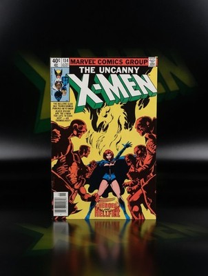  X-Men #134 NM/MT  WHITE pages 1980 Marvel Dark Phoenix   NEWSSTAND Edition