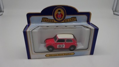 MIN008 Oxford Diecast Mini Rallye Monte Carlo #82 - 1:43