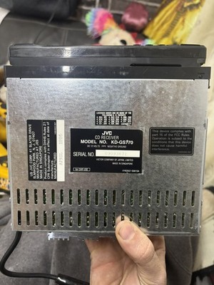 Jvc Kd-gs660r Kdgs660r Original Car Radio